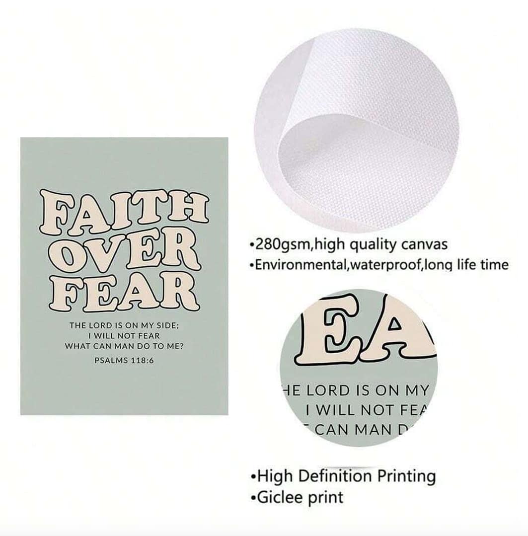 Poster - Faith Over Fear - Image 5